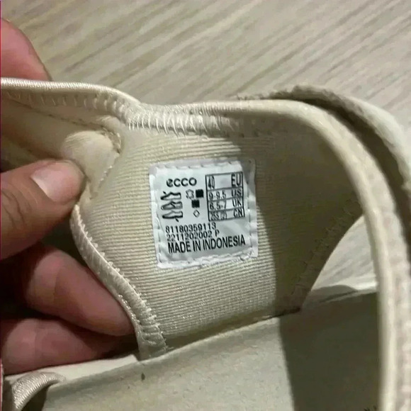 ECCO White Sandals - Picture 5 of 5